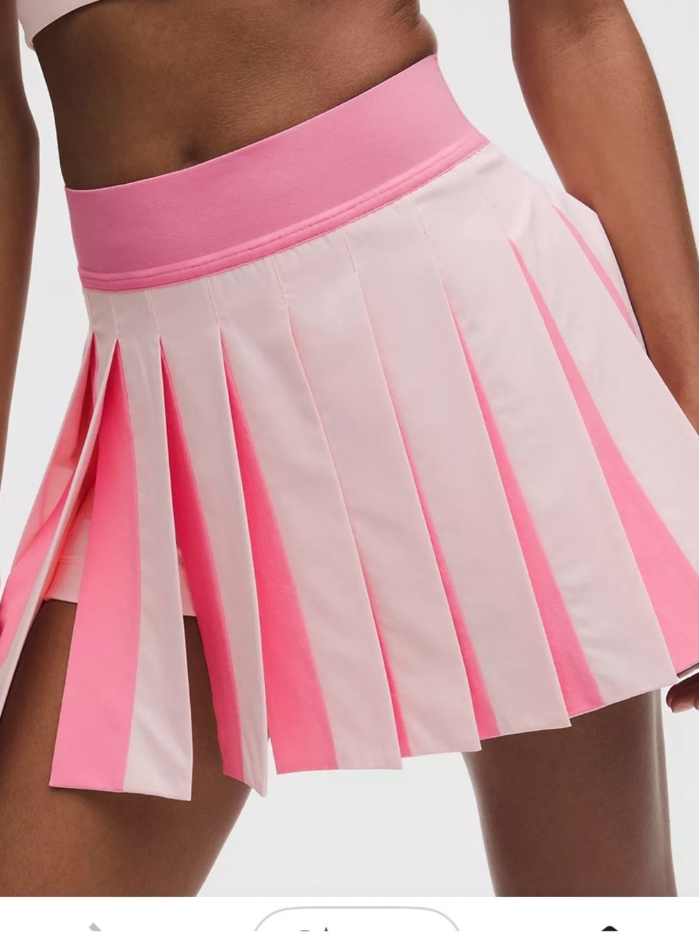 Lululemon peek-a-boo pleat tennis skirt size XS